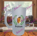 🍺Chope de bière personnalisable avec prénom🍺