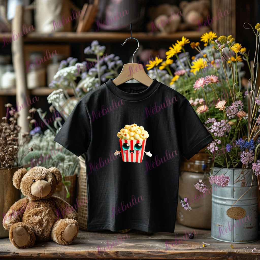 Tee-shirt Pop corn