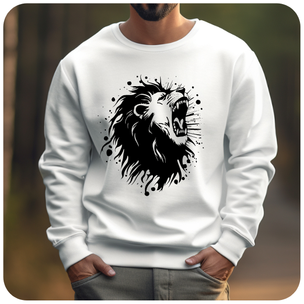 Sweat homme Lion