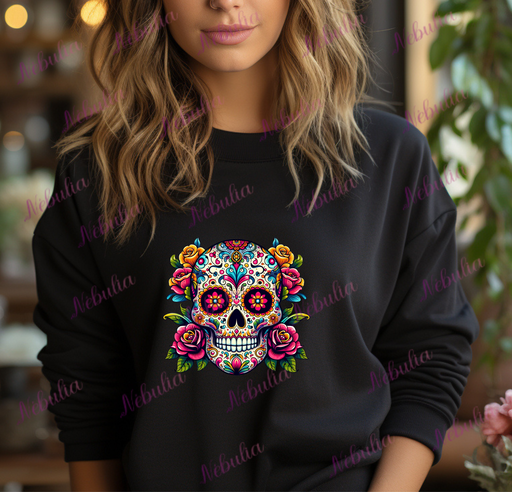 Sweat Skull full flowers