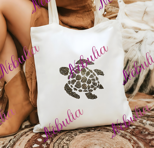 🐢Sac shopping "Mia" strass Tortue🐢