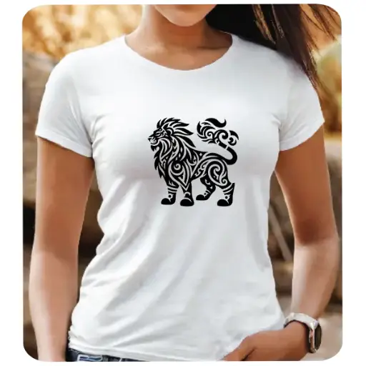 Tee-shirt Lion tribal